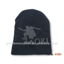 Boy beanie hat with hot transfer printing